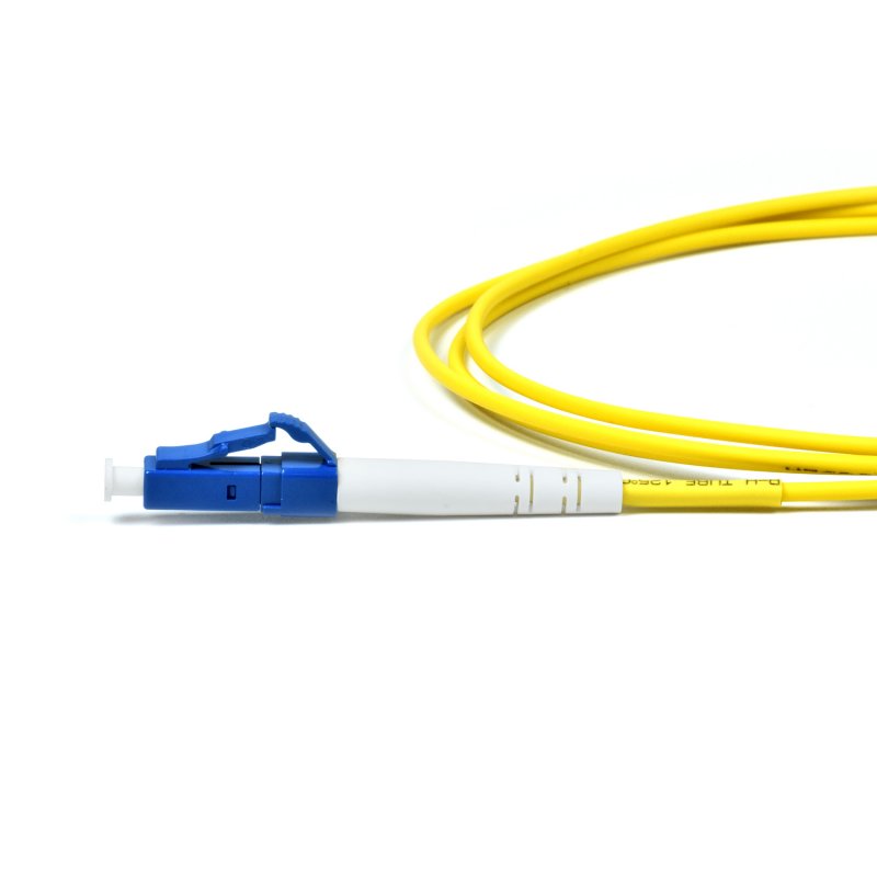 OS2 LC/UPC to SC/APC Simplex Optical Fiber Patch Cord - Image 2